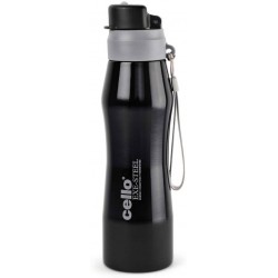 Stainless steel 750 ml Black Pack of 1