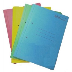 Normal board spring file Pack of 12 Multicolour