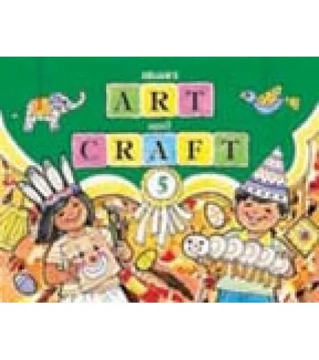 Art & craft book Class 5 - Srijan Publishers