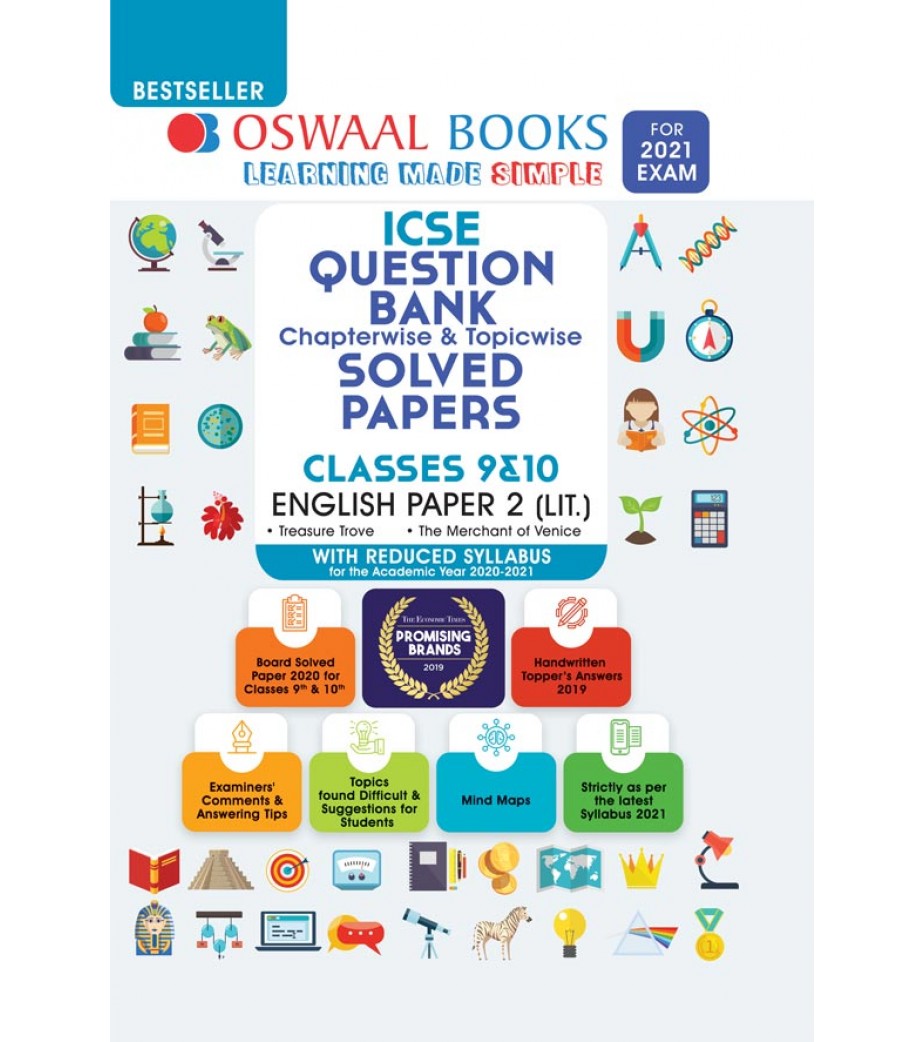 Oswaal ICSE Question Bank Class 10 English Paper-2 Literature Chapter ...