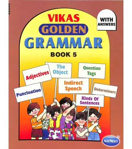 Navneet Vikas Golden Grammer Book 5 Maharashtra State Board Navneet