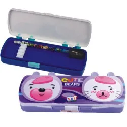 Buy Personalized Pencil Box School Supplies Plastic School Box Crayon Box Plastic  Pencil Box Boy Pencil Box Tractor Pencil Box Online in India 