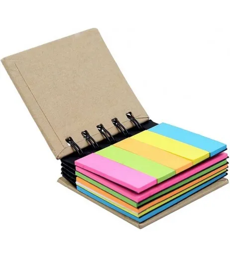 Note pad Pocket size Spiral Sticky notes with different sizes - Generic