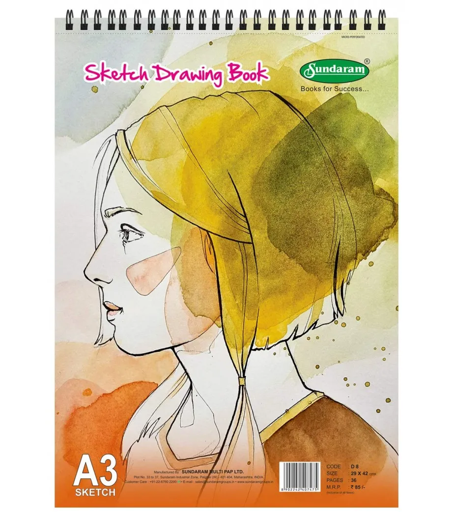 Sinar Line Drawing Book A3 1pc Online at Best Price | Drawing Book | Lulu  UAE