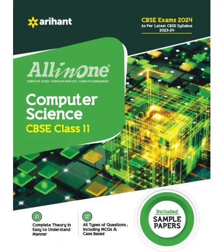 CBSE All in One Computer Science Guide Class 11 | for 2024 examination