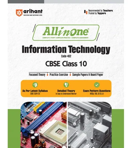 Buy Arihant CBSE All In One Information Technology Guide Class 10 Books ...