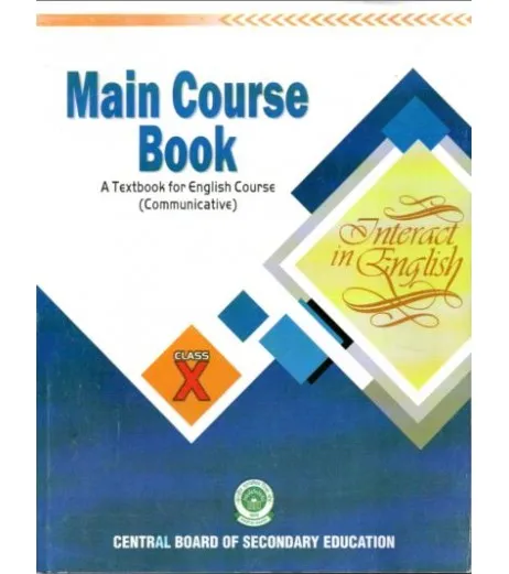 English Main Course Book A Textbook For English Course Communicative Class 10 Cbse