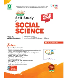 Evergreen CBSE Self- Study in Social Science Class 10