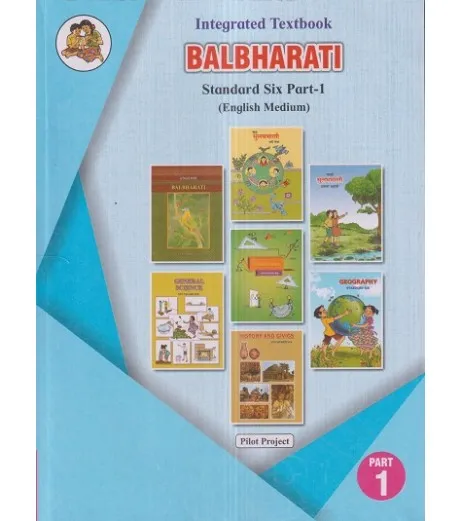 Integrated Textbook Balbharti Std 6 Part 1| English Medium|Maharashtra ...